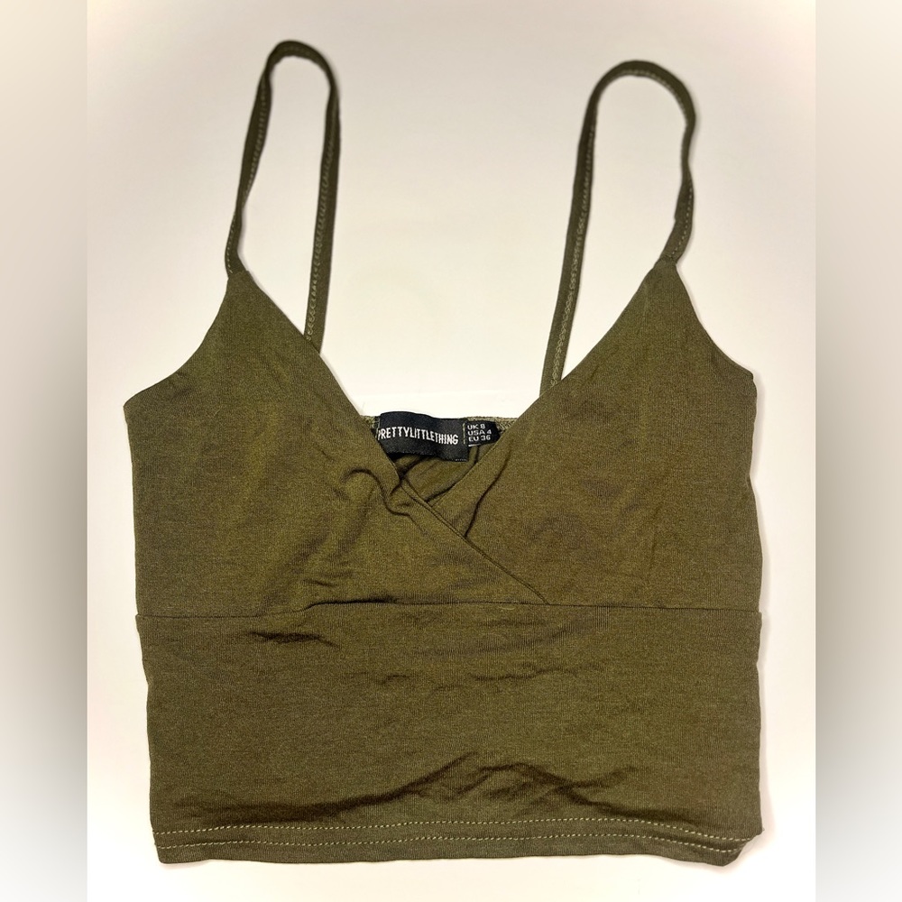 PrettyLittleThing cropped cami top